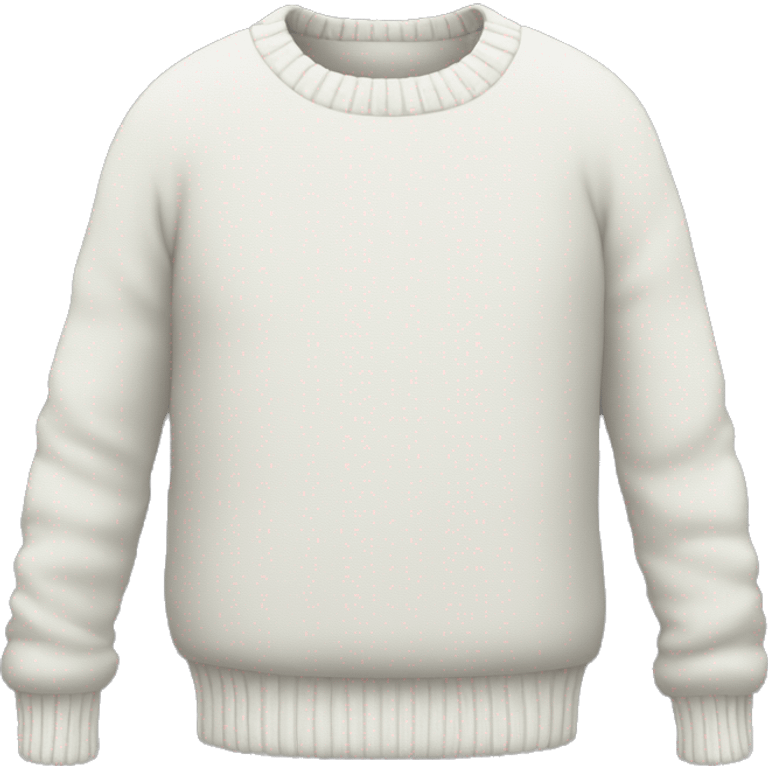 White sweater emoji