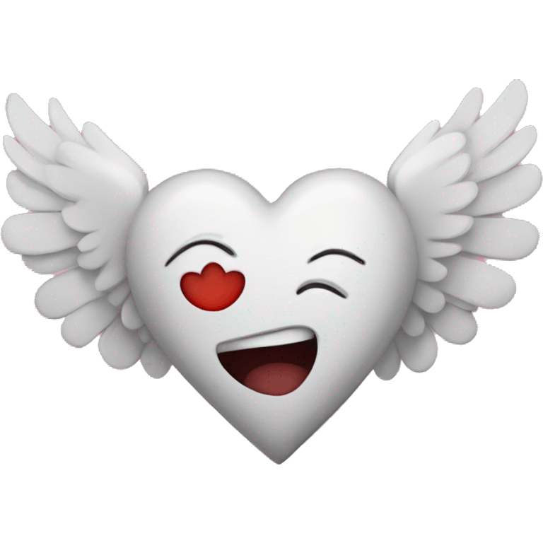 Heart with wings emoji