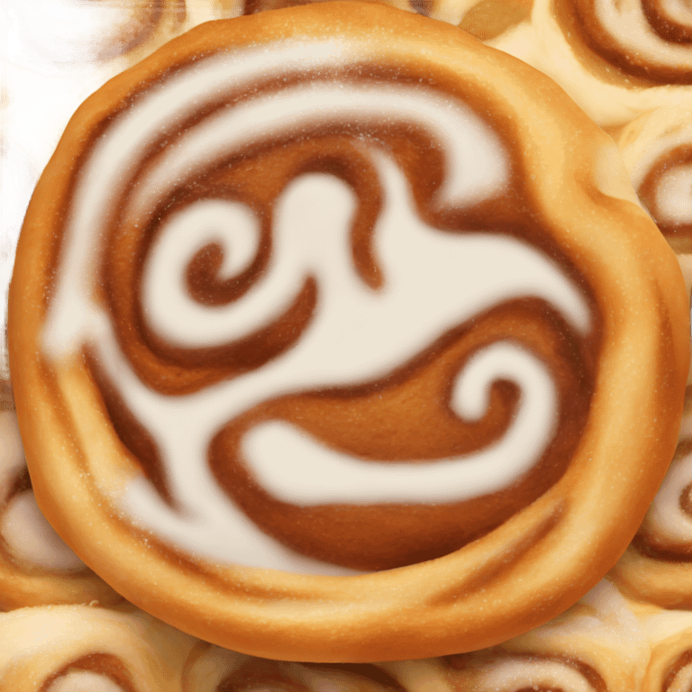 Cinnamon roll emoji