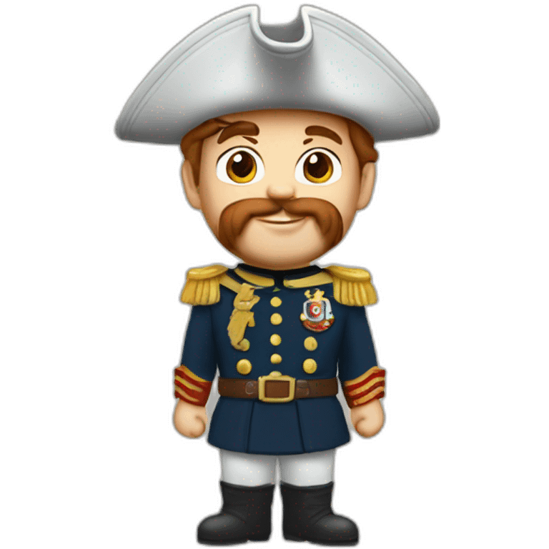 capitaine de la marine rousse emoji