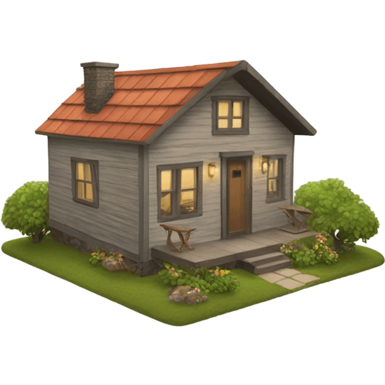 Tiny house emoji