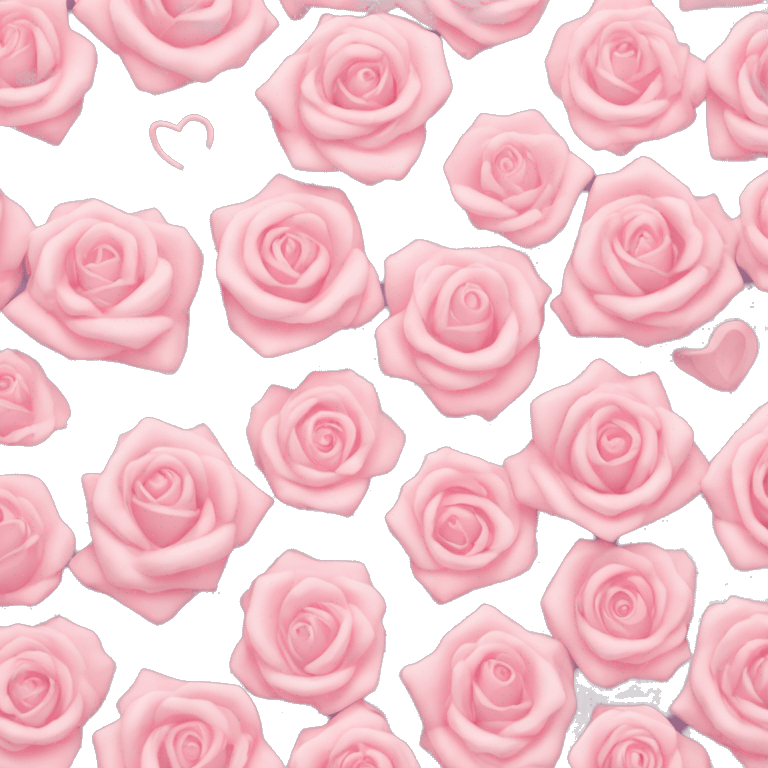 Cœur pastel rose emoji