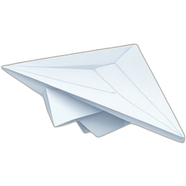 Paper airplane emoji