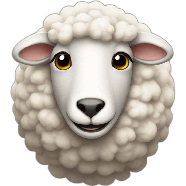 sheep happy emoji