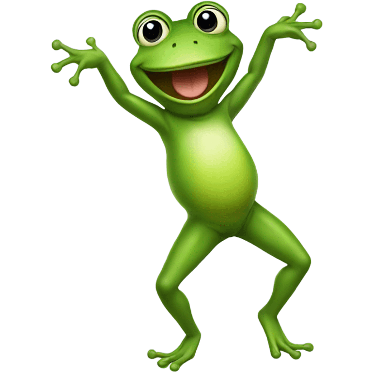 frog dancing emoji