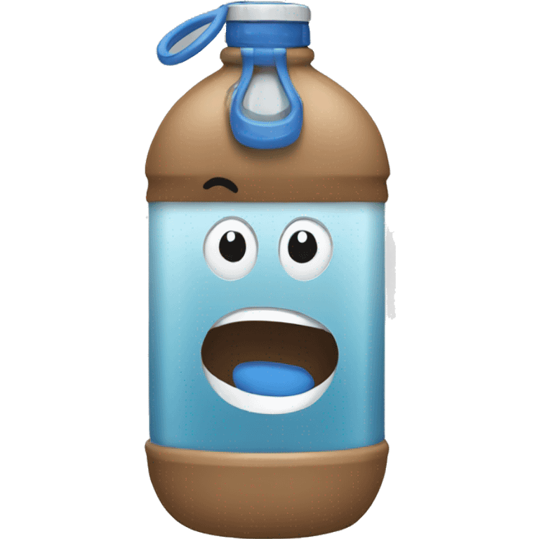 Water bottle emoji