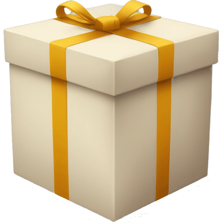 Block gift box emoji