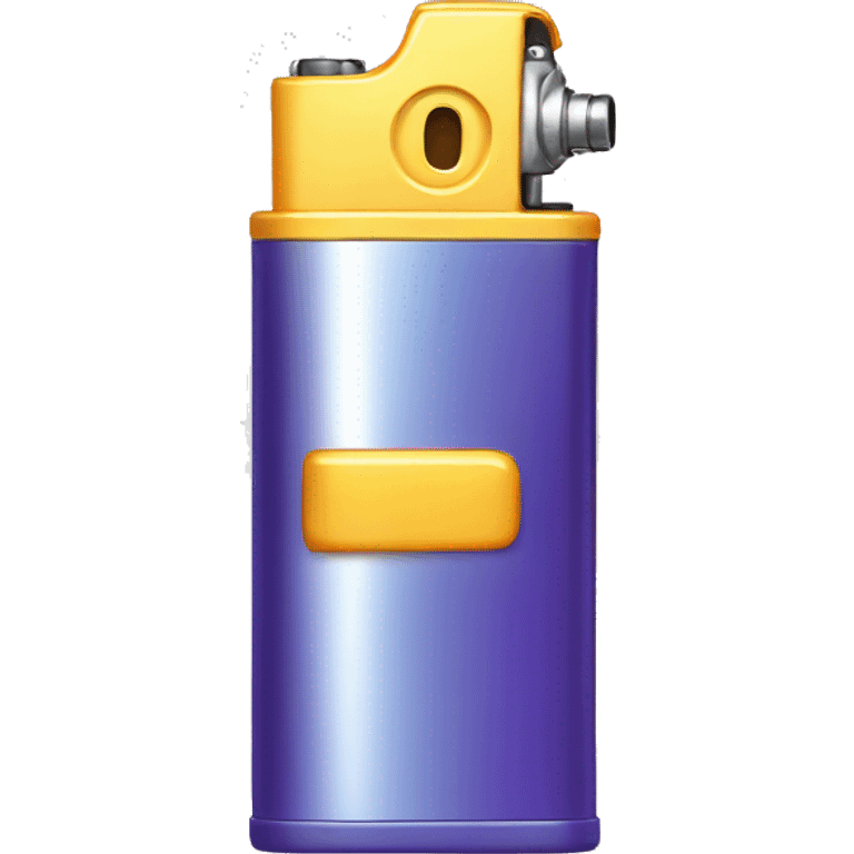 lighter with a waterpistol emoji