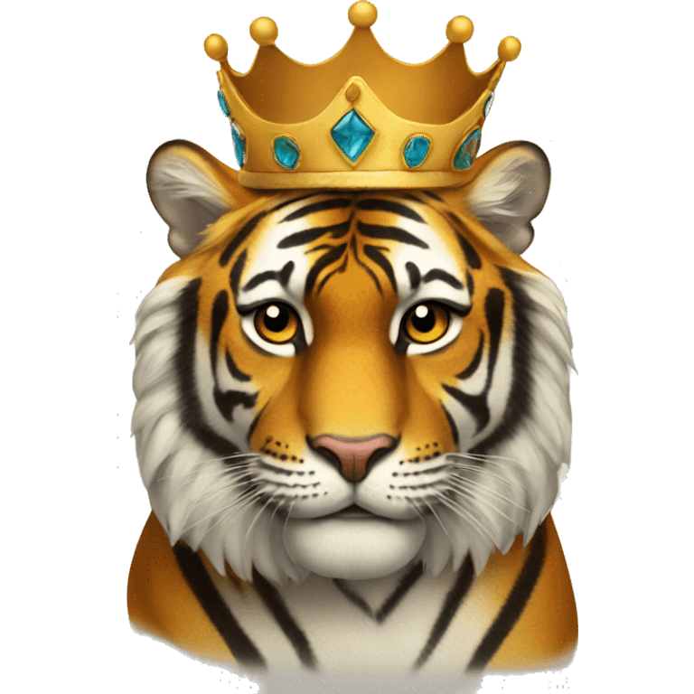 Queen Tiger emoji