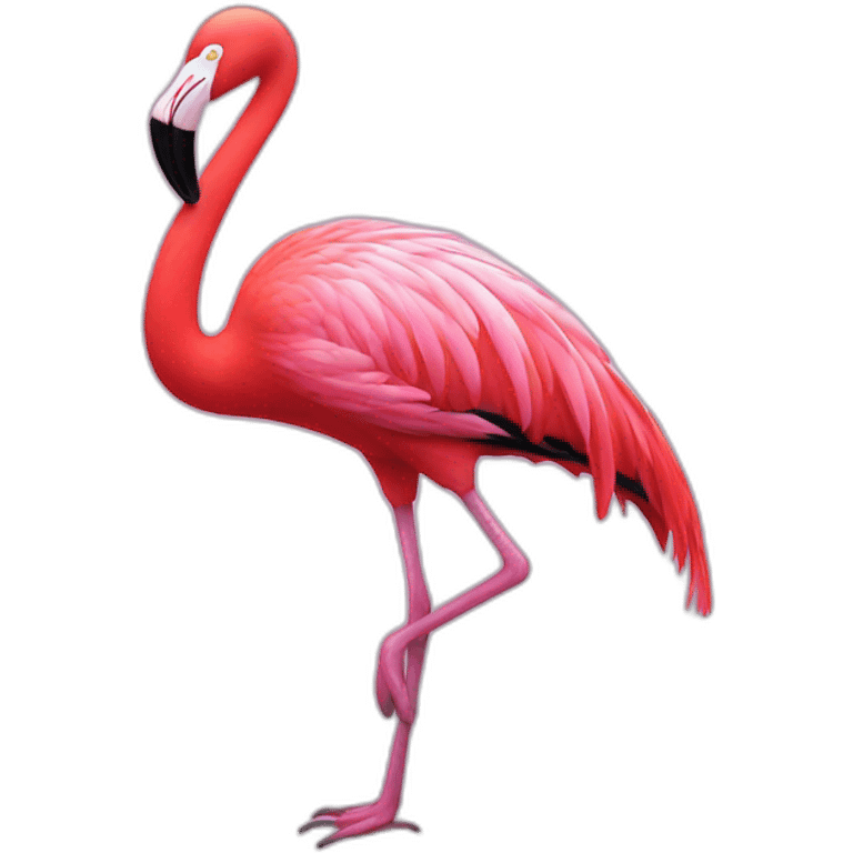 dancing flamingo emoji