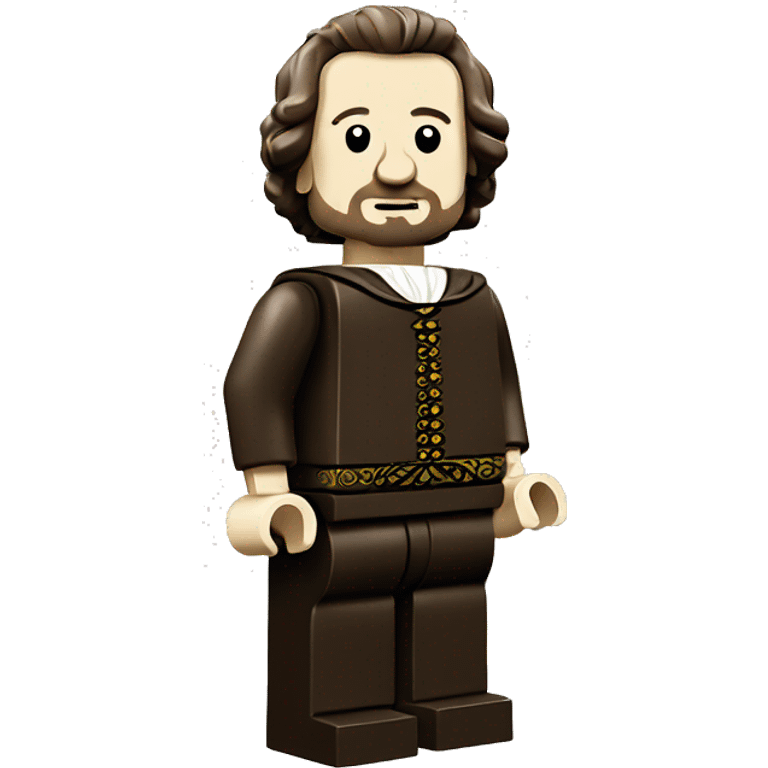 WILLIAM SHAKESPEARE lego full body emoji