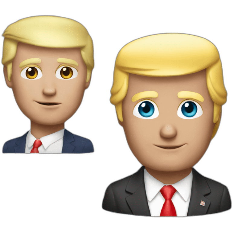 trump avec jordan emoji