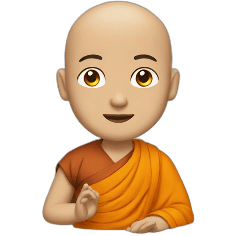 buddhist monk emoji