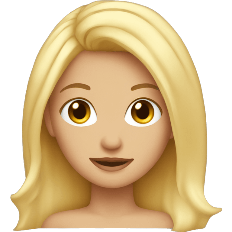 Blonde friends emoji