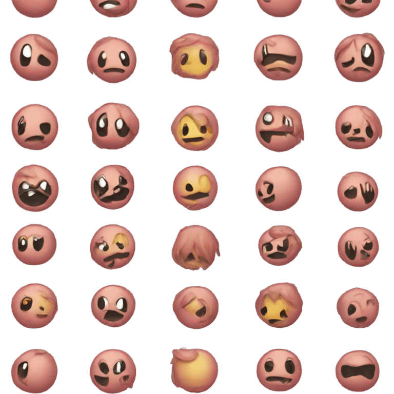 Metal Kirby ball emoji