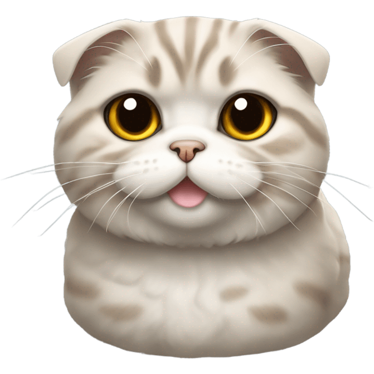 The Scottish cat emoji