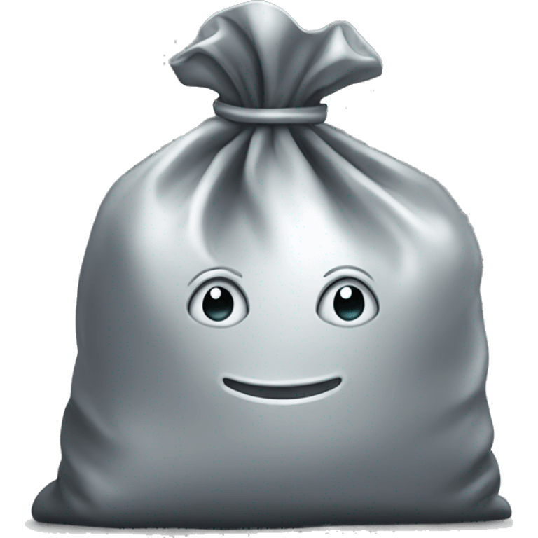 bag of silver emoji