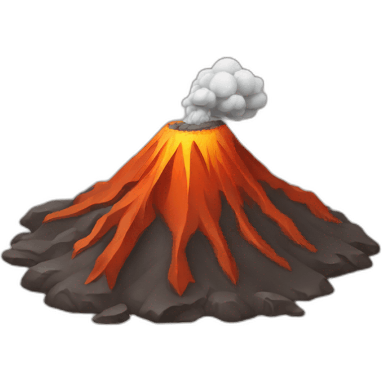 volcano emoji