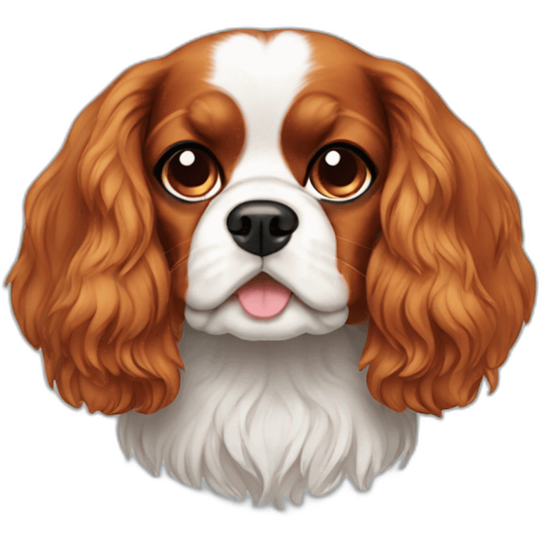 cavalier king dog emoji