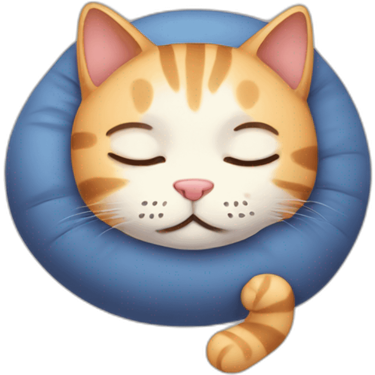 sleepy cat emoji