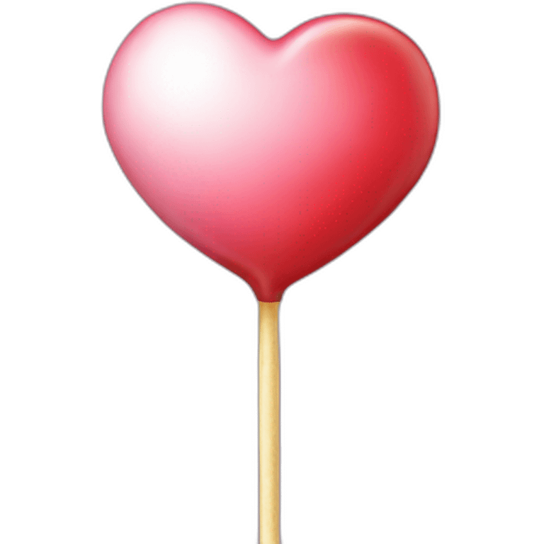 Heart lolipop emoji