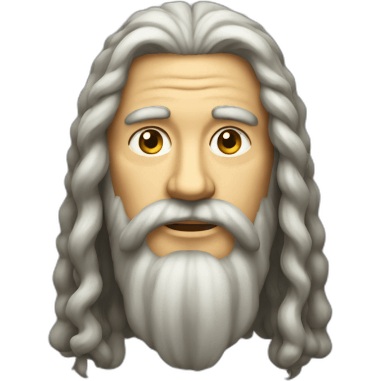 ancient-king-long-hair emoji