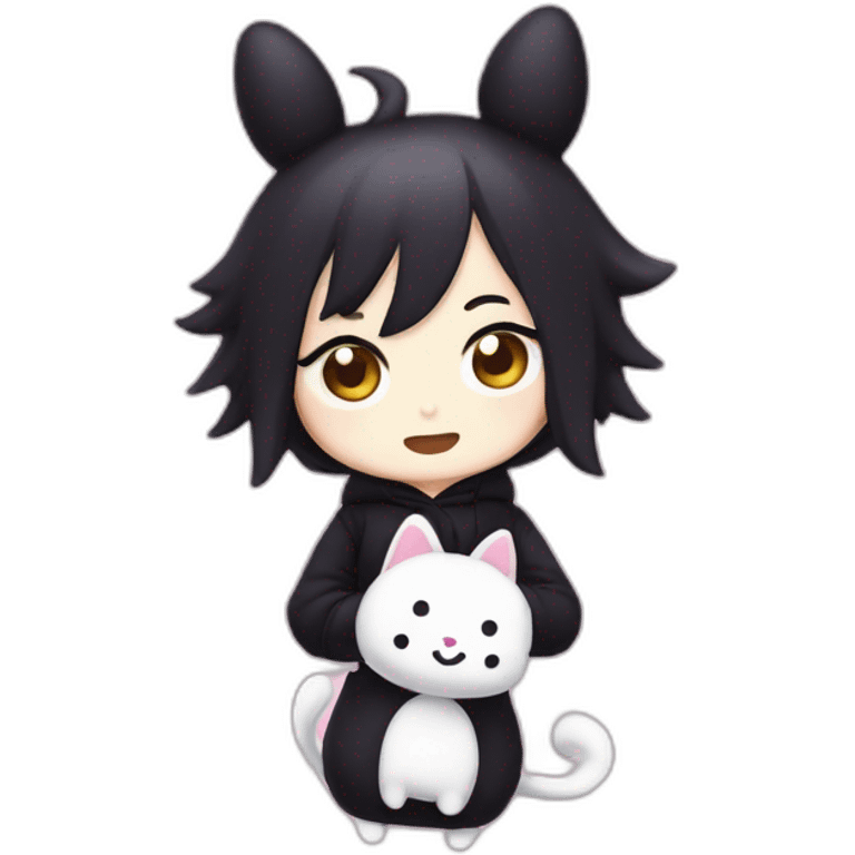 Kuromi Sanrio emoji