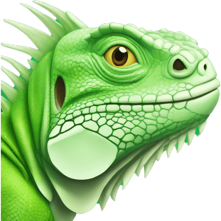 Green Iguana emoji