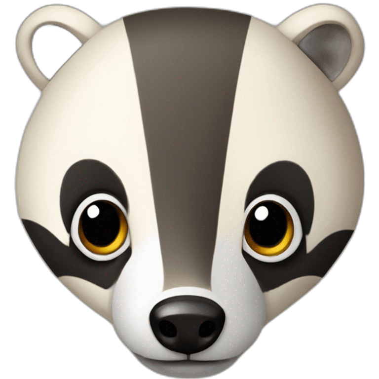 Badger very fit emoji