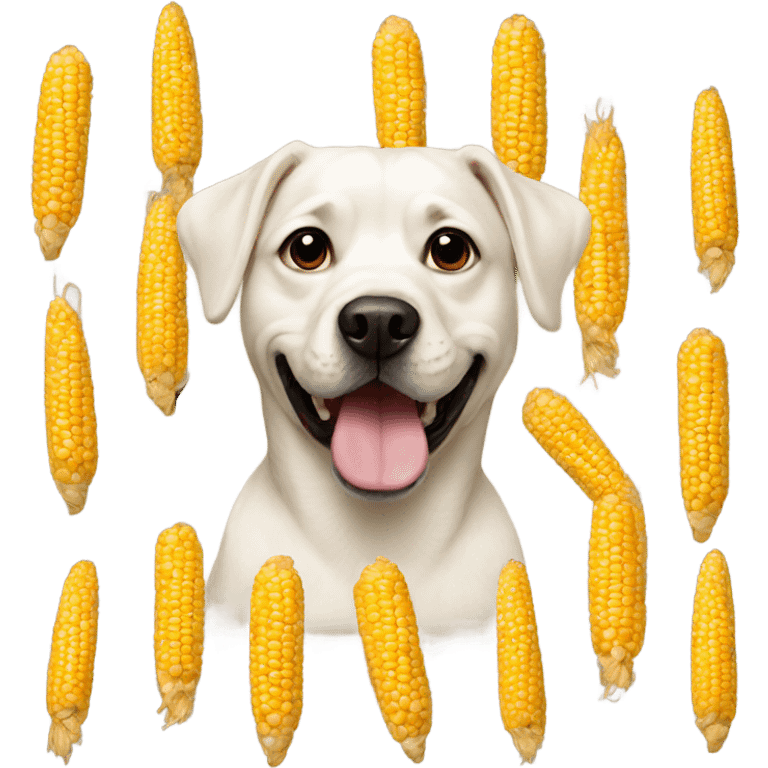 dog that is corn emoji