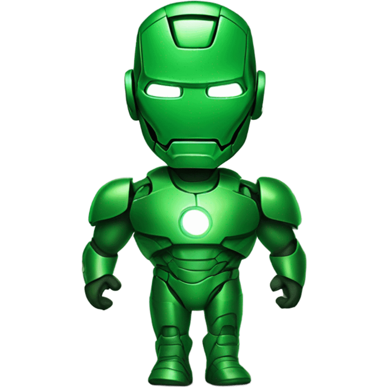 Ironman in green emoji