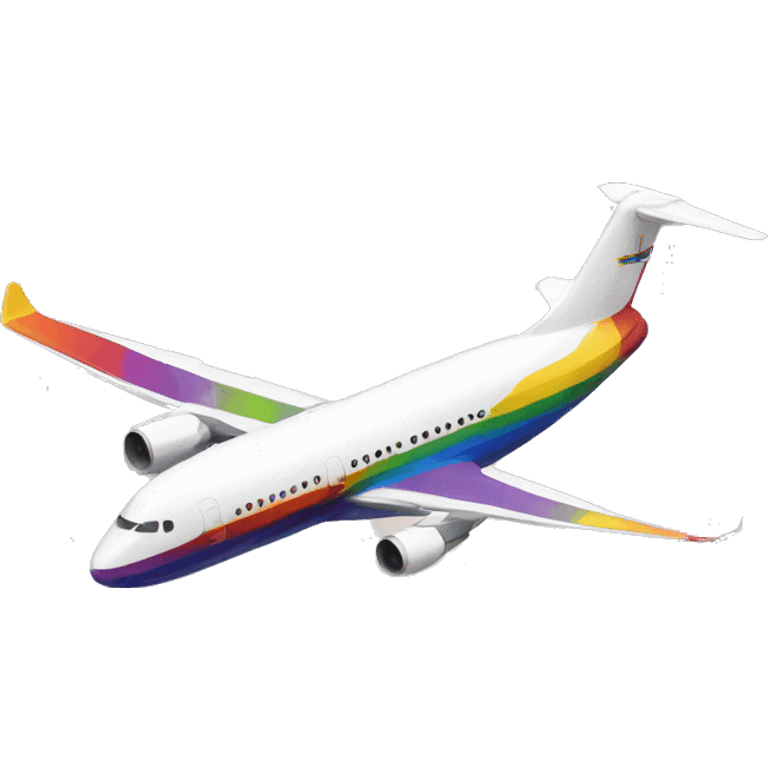 Pride Airplane emoji