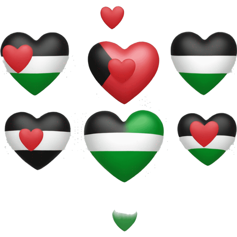 Palestine heart emoji