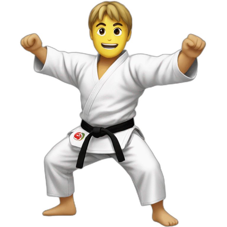 Judo emoji