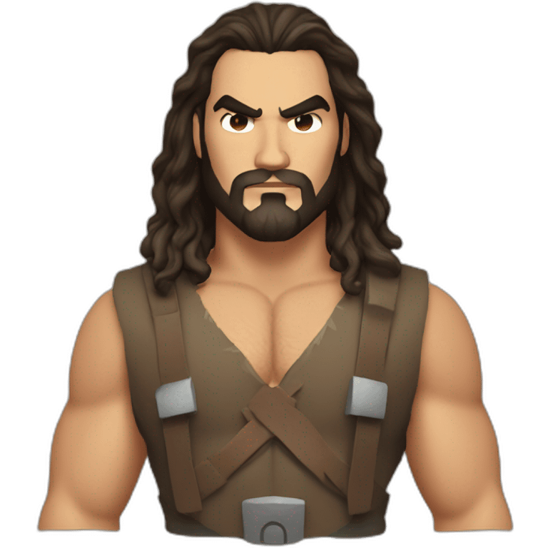 jason mamoa serious emoji