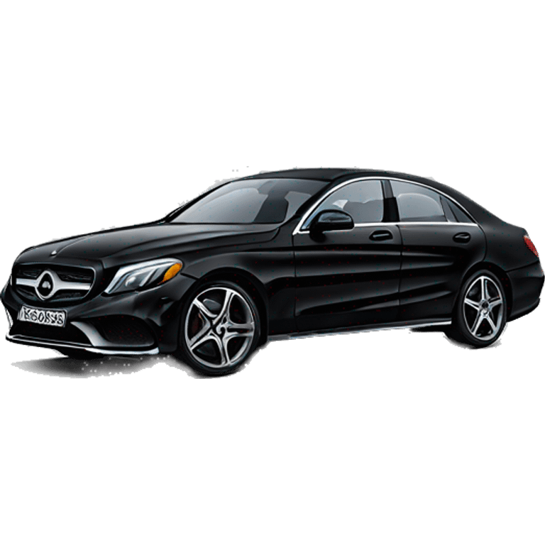 Mercedes black emoji