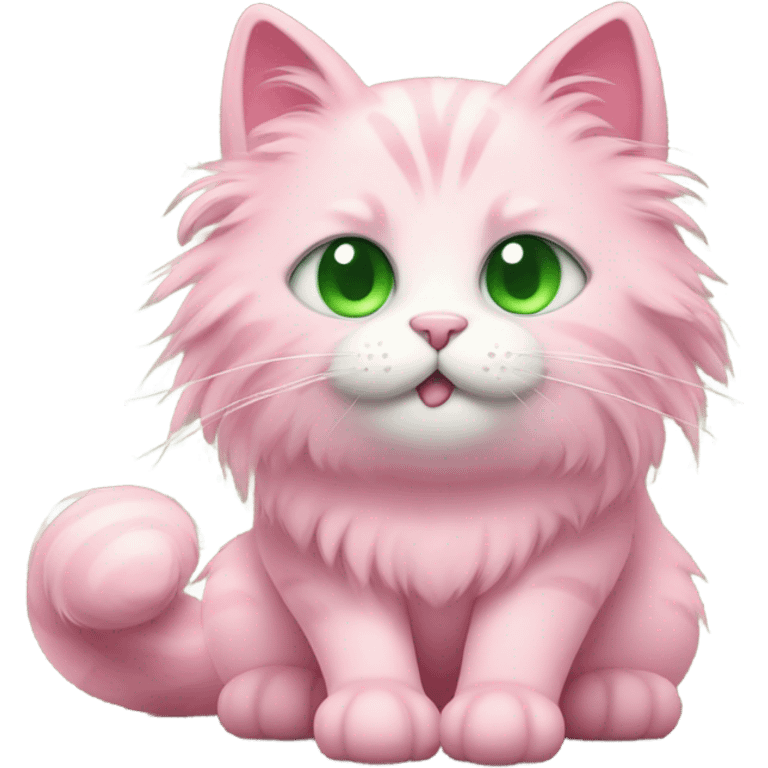 pink cat  emoji