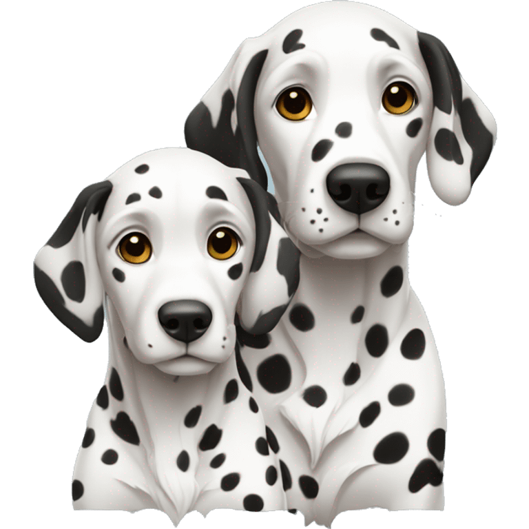 dalmata family emoji