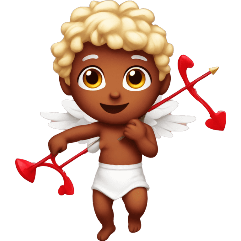 red cupid emoji