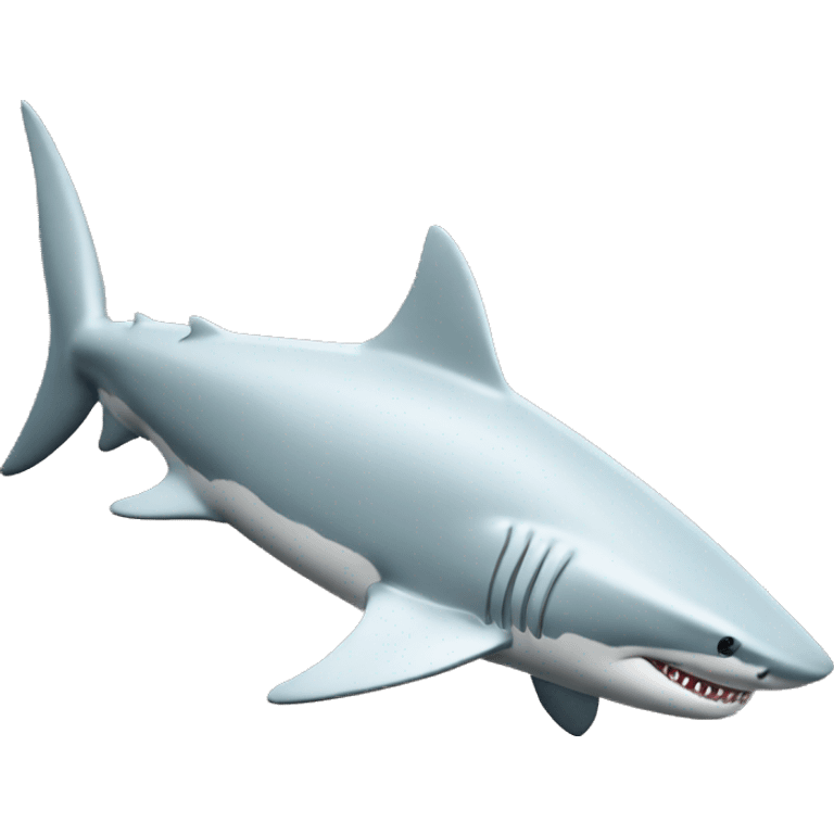 create a shark with a clipboard in your hand emoji