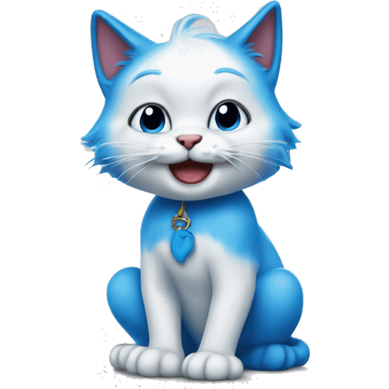 smurf cat emoji