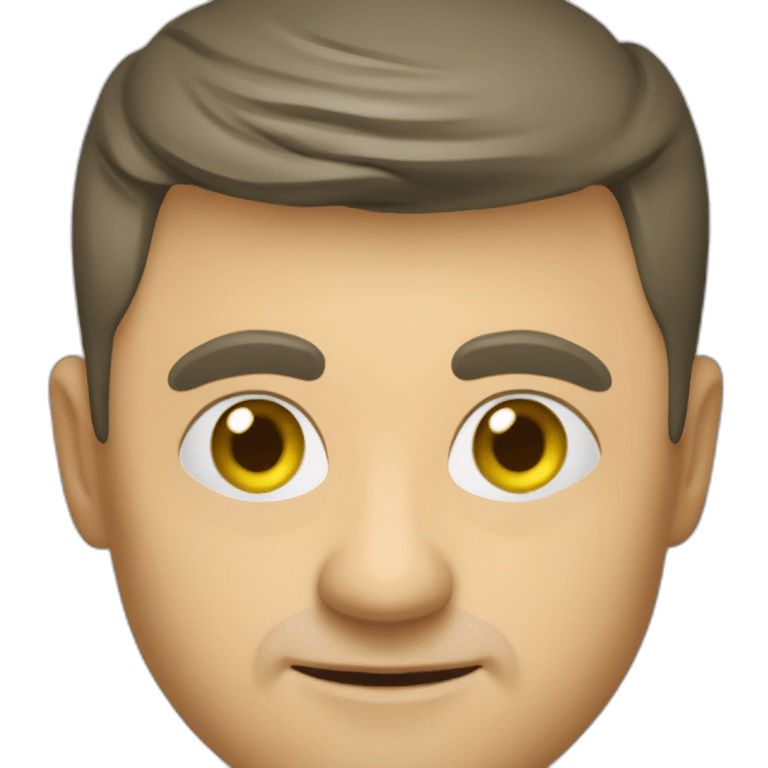 prezydent Ukraine Vladimir Zelenskiy emoji