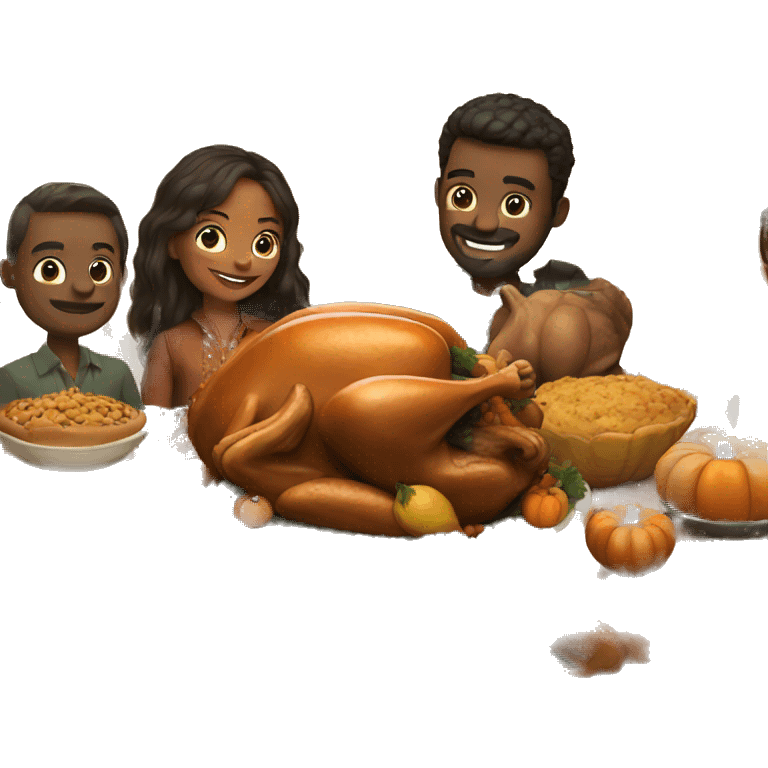 Thanksgiving emoji