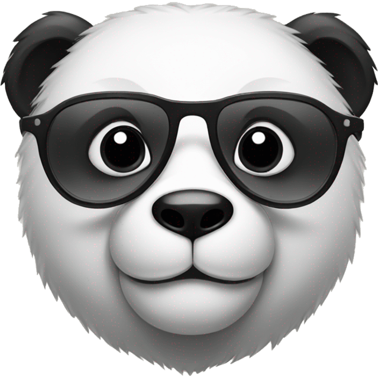 panda with glasses emoji