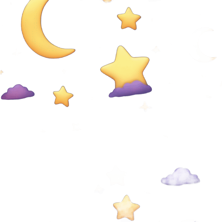 Starry night  emoji