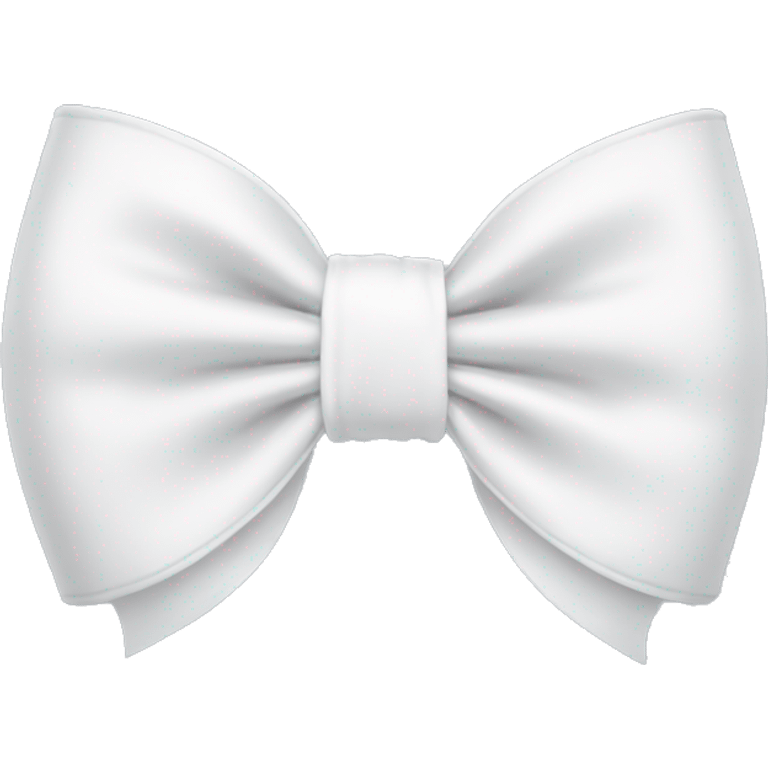 White bow emoji