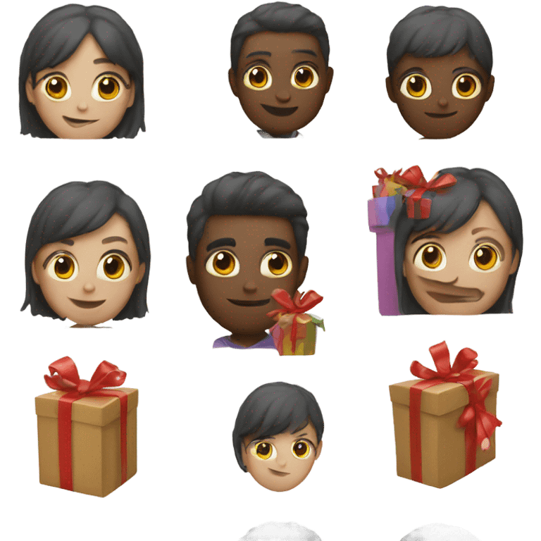 Shopping for gifts in Australia emoji