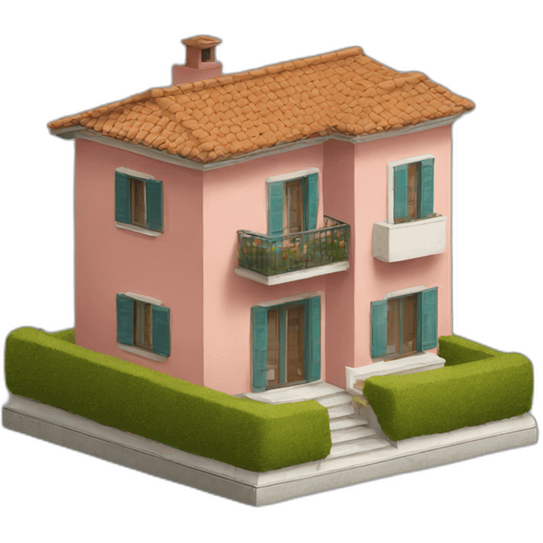 House in the suburbs of madrid emoji