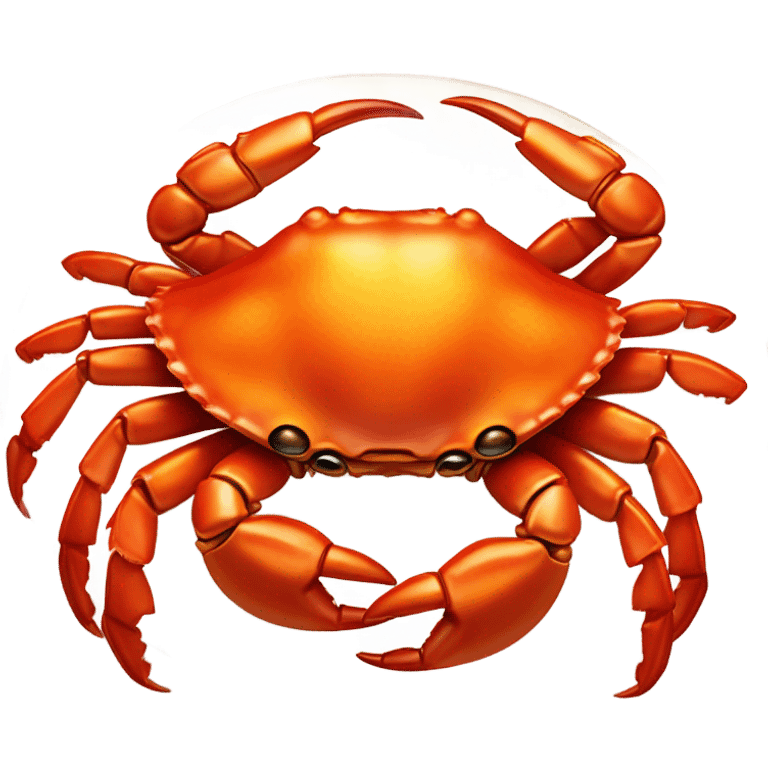 crab with butter and sauce emoji