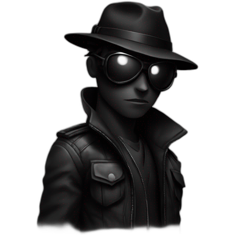 Spiderman noir emoji